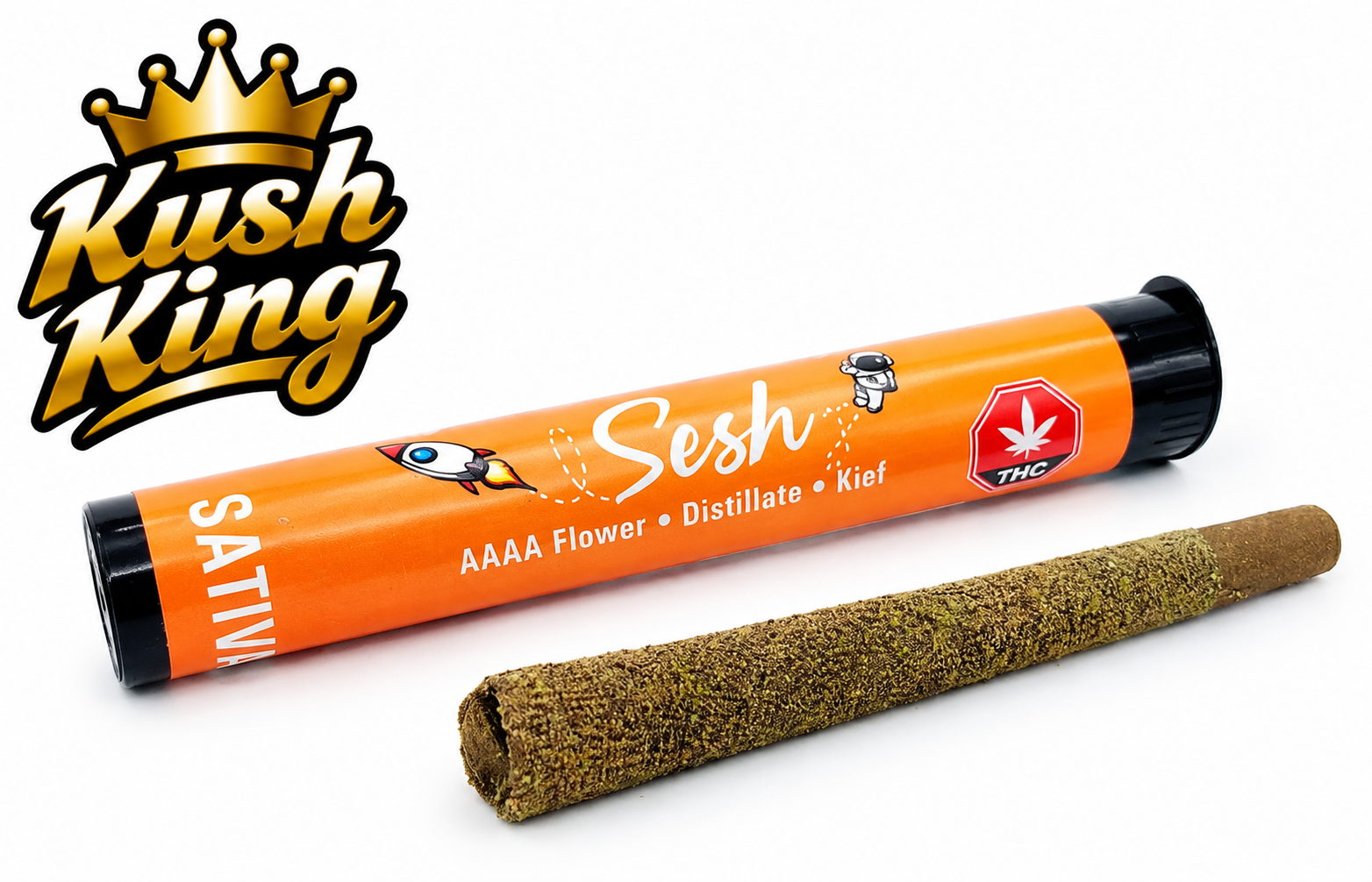 Sesh Sativa Cannabis Preroll Blunt